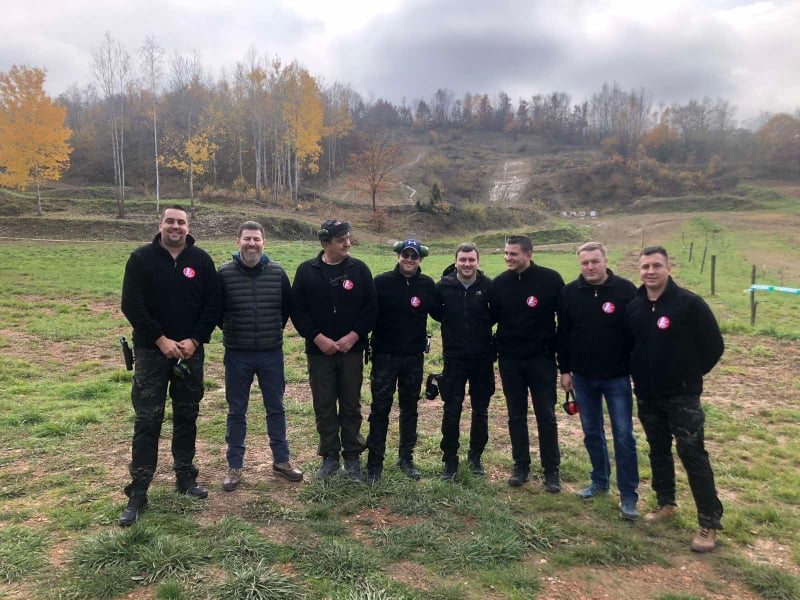 Strelci ekipe Stepski soko na prvom takmičenju