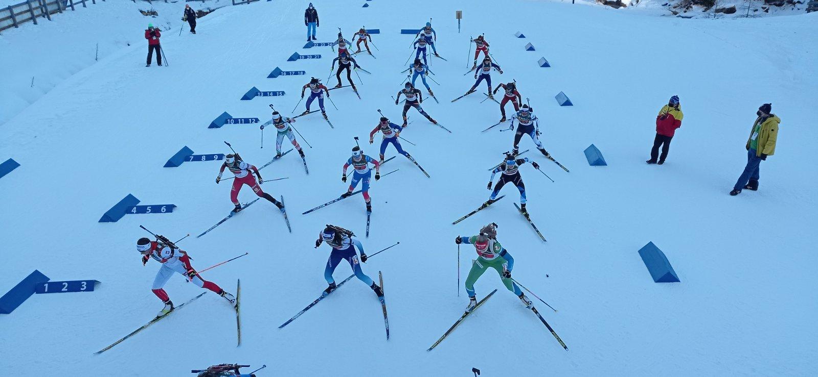 Биатлонци у Италији