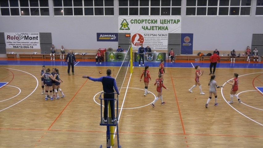 Одбојкашице успешне на провм мечу у години Одбојкашице успешне на провм мечу у години