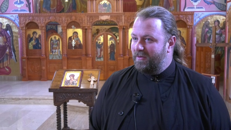 Петар Лазић, старешина Храма у Чајетини поп