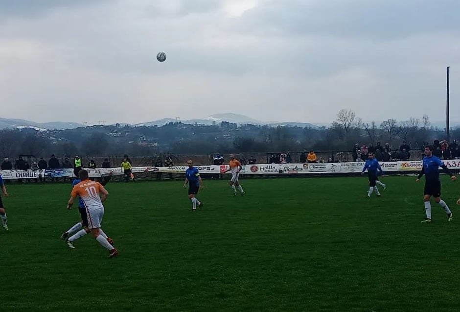 Фудбалери Чајетине на гостовању