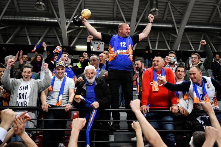 Навијачи Златибора у Скопљу