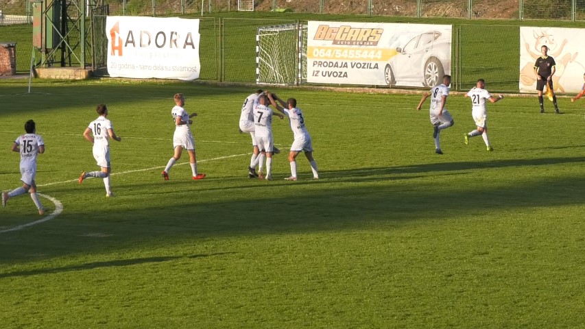 Радовање фудбалера Златибора