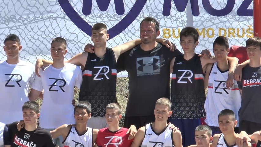 Ребрача са полазницима кампа