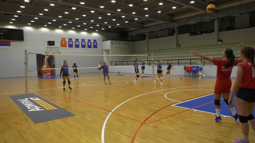 Одбојкашице Златибора на тренингу