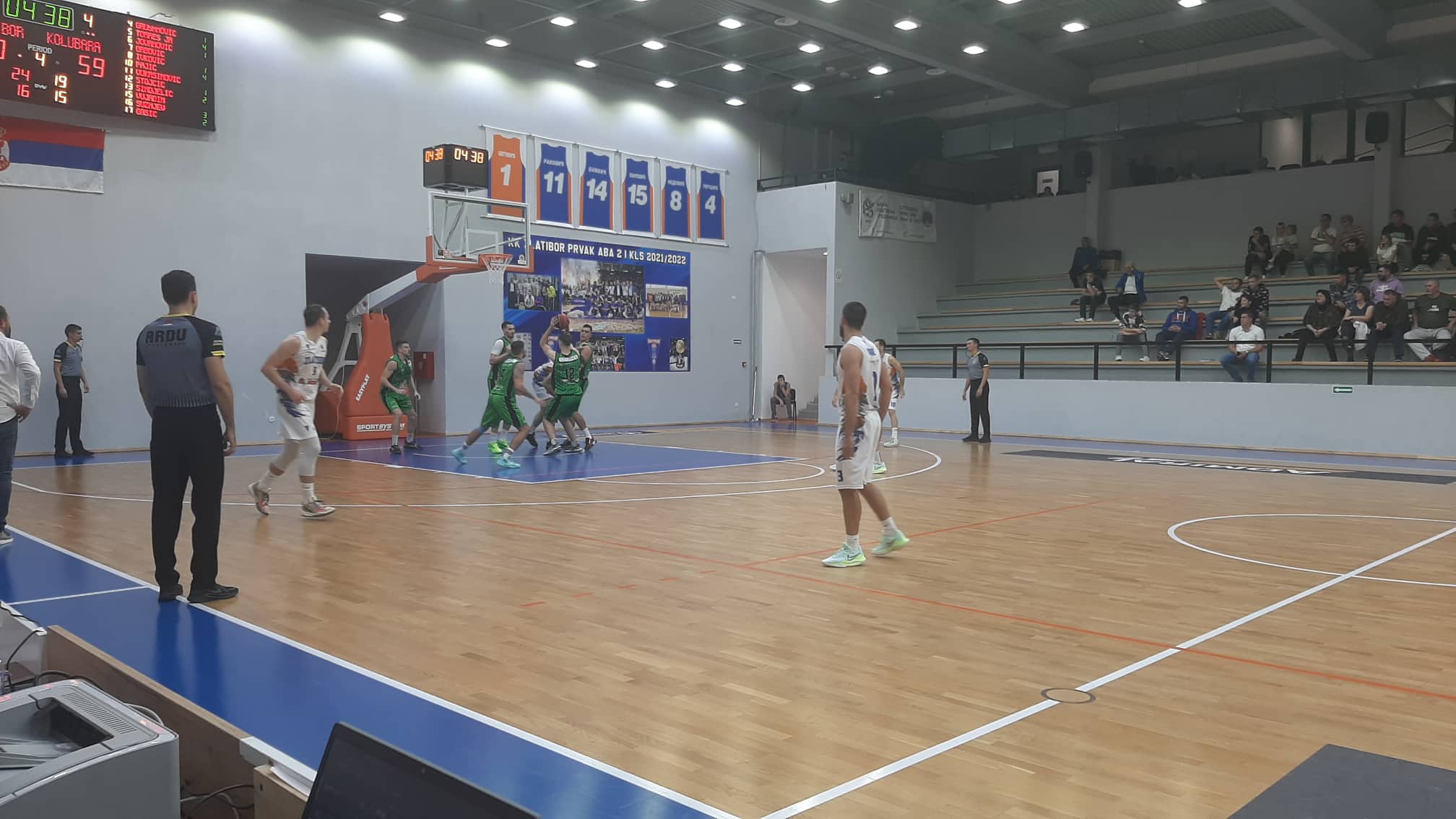 Детаљ са утакмице Златибор Голд гондола – Колубара