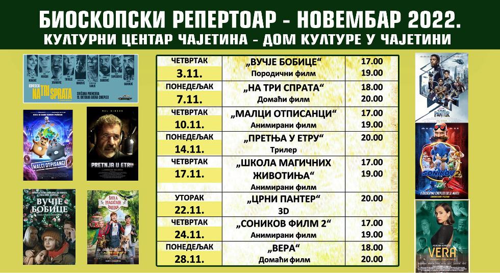 биоскоп новембар биоскоп новембар