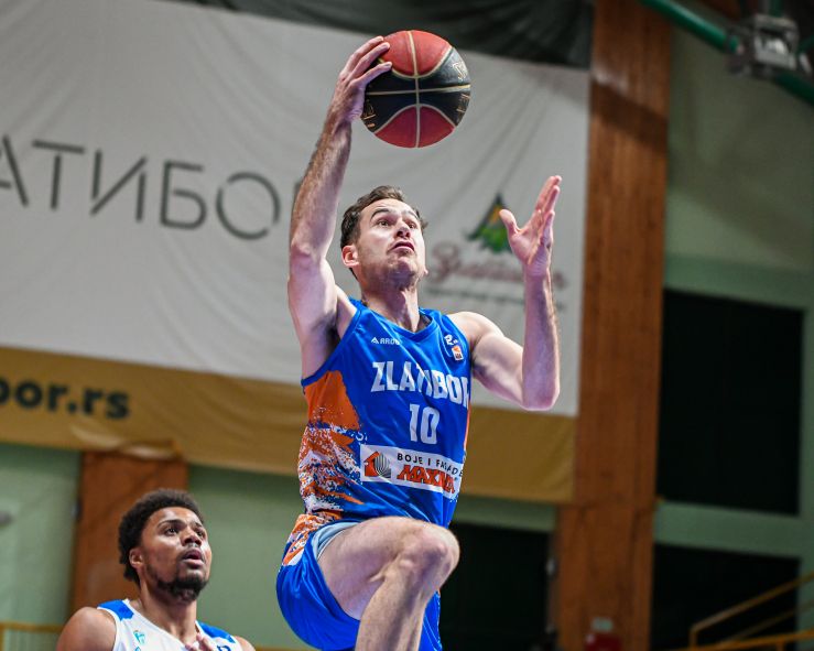 Брано Ђукановић на утакмици у ТРК Златибор