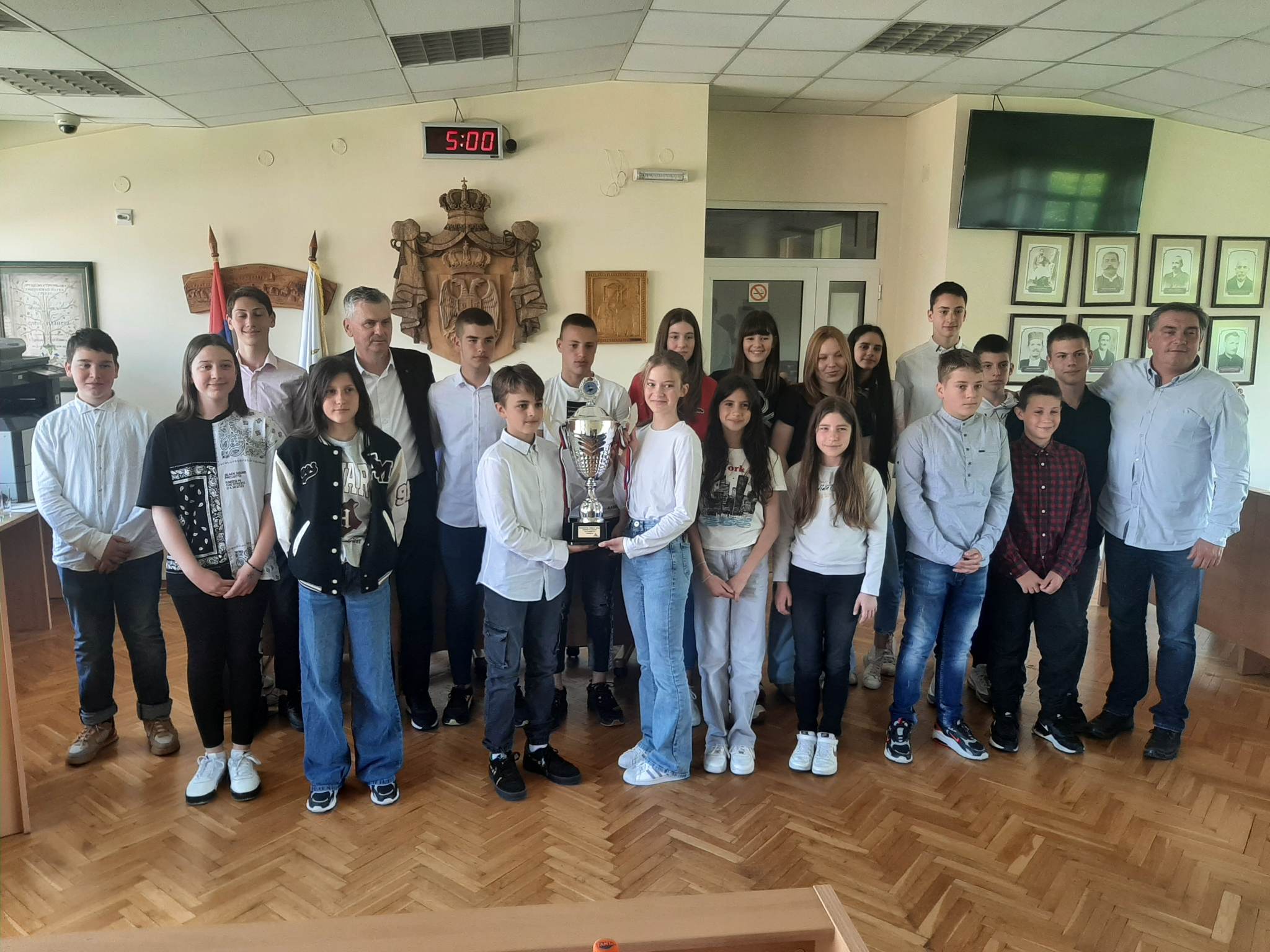 Сноубордери Златибора са председником општине Стаматовићем