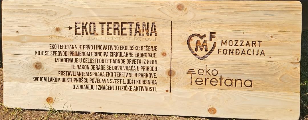 Eко теретане на отвореном, на стази према споменику на Шуматном брду Eко теретане на отвореном, на стази према споменику на Шуматном брду