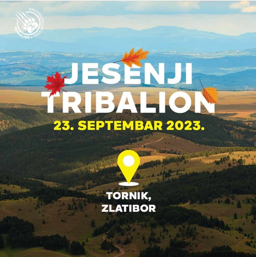 Трибалион трка на отвореном одржаће се на Златибору 23. септембра