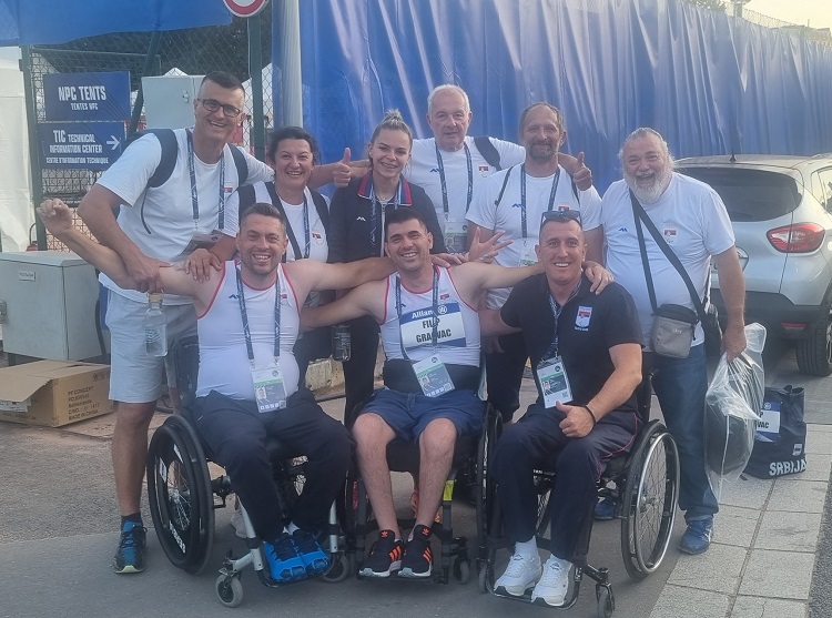 Чланови репрезентације Србије у параатлетици