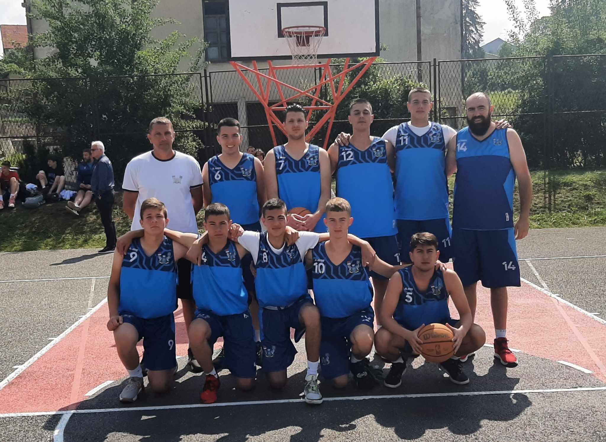 Кошаркашка екипа Чајетине у Колашину