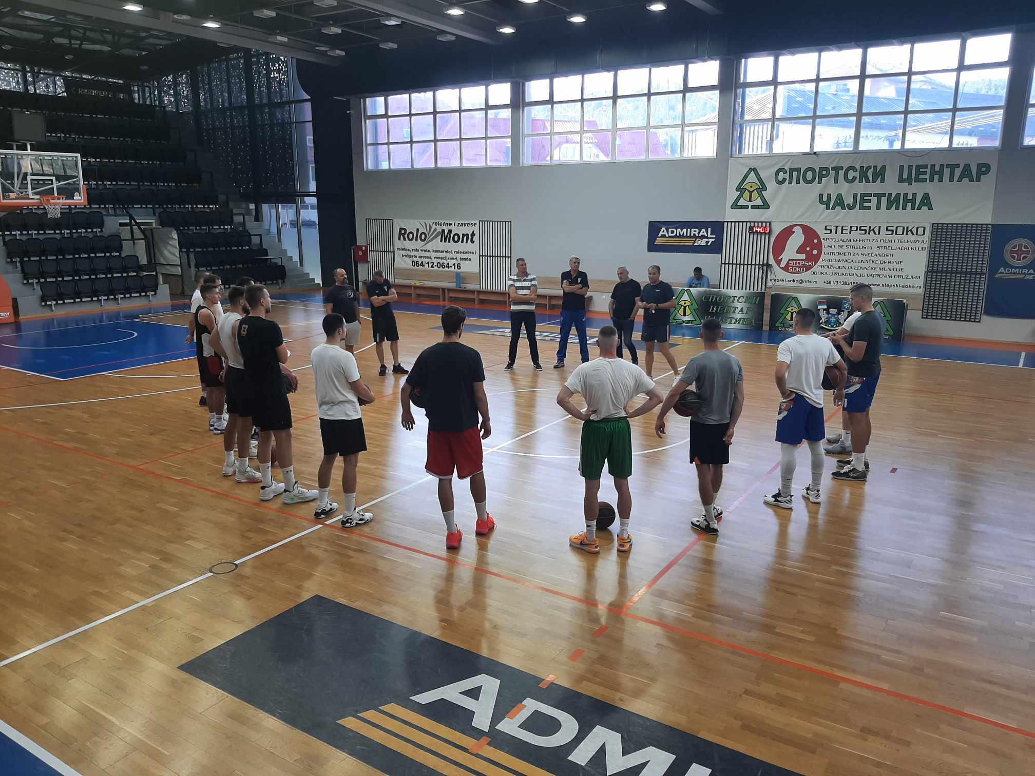 Први тренинг кошаркаша Златибора