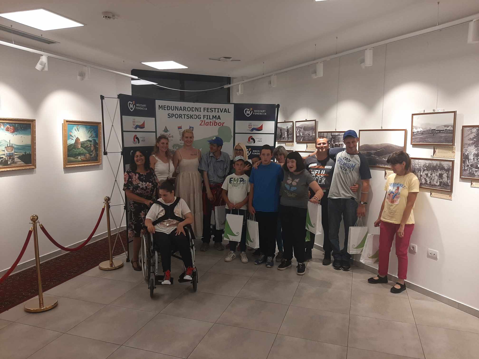 Полазници Зрачка гости Фестивала спортског филма