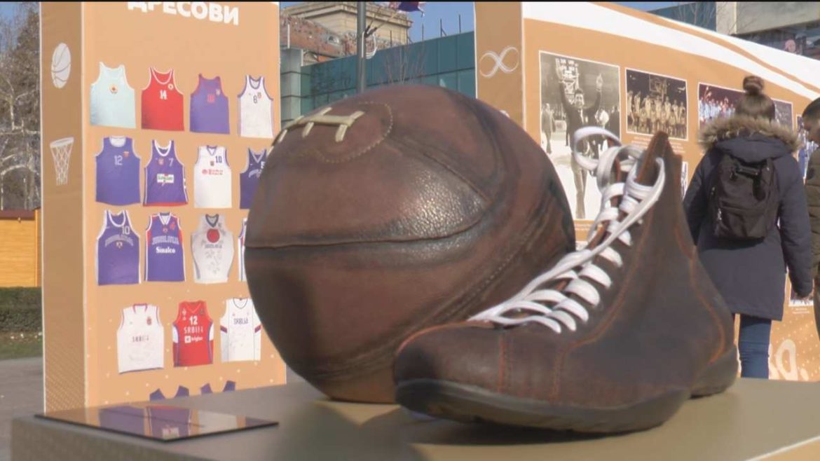Изложба "100 година кошарке у Србији"