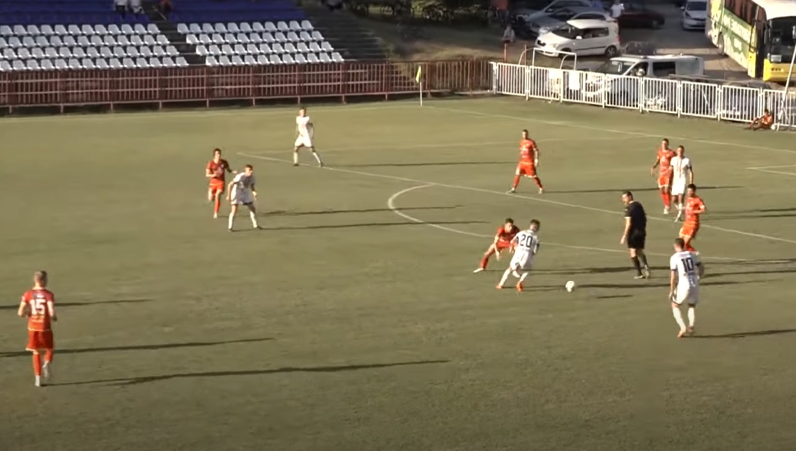 Детаљ са утакмице Будућност Крушик - Златибор