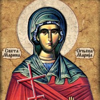 Икона Огњена Марија 