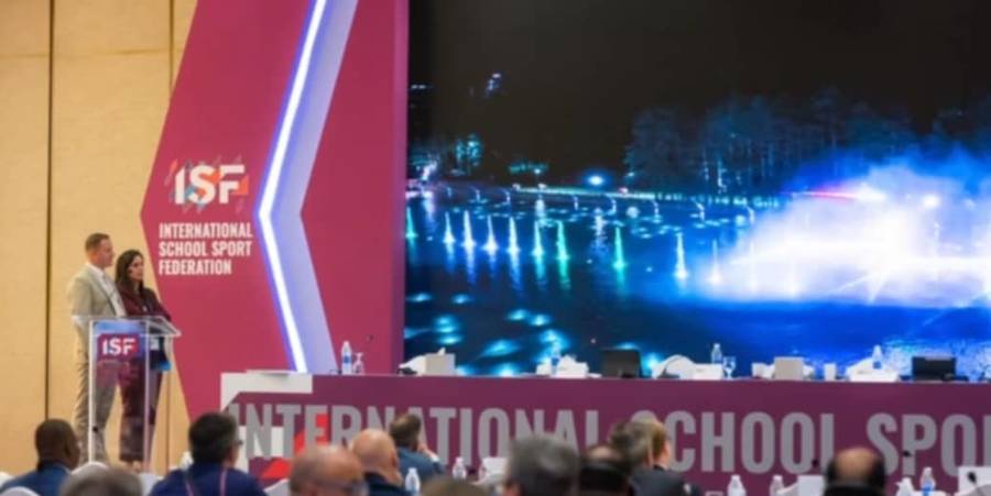 Представници Туристичко рекреативног комплекса Златибор и општине Чајетина присуствују на отварању Светског школског првенства и скупштинама Међународне федерације школског спорта (ИСФ) и Европске федерације школског спорта у Бахреину Представници Туристичко рекреативног комплекса Златибор и општине Чајетина присуствују на отварању Светског школског првенства и скупштинама Међународне федерације школског спорта (ИСФ) и Европске федерације школског спорта у Бахреину
