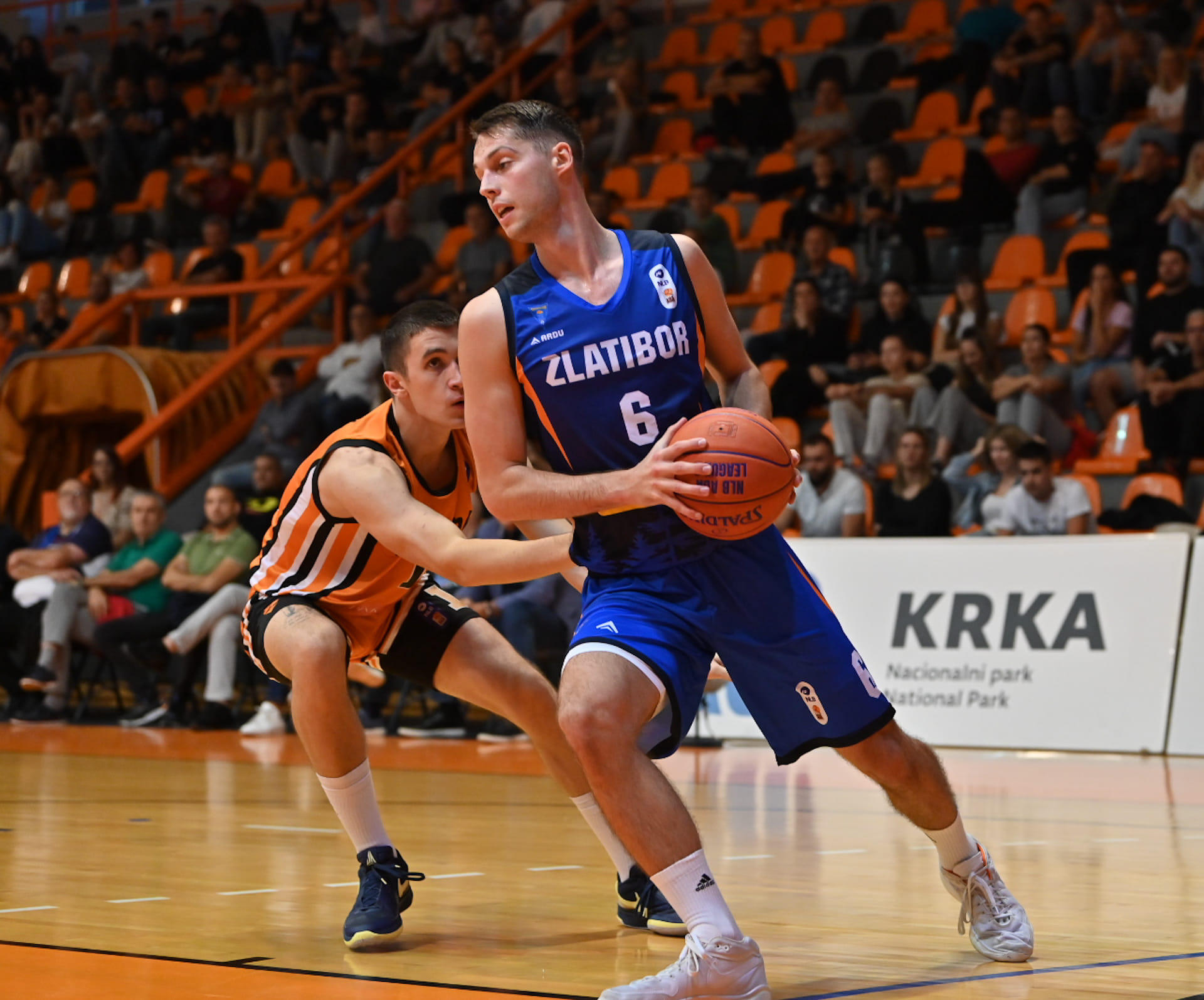 Петар Вујачић на мечу у Шибенику