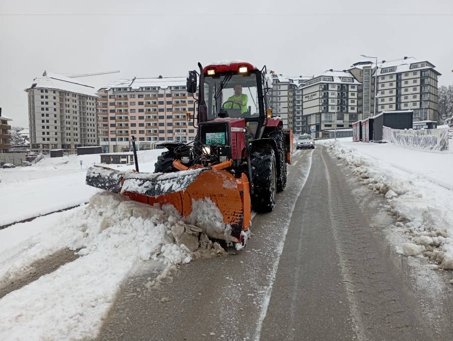 кјп чишћење снега