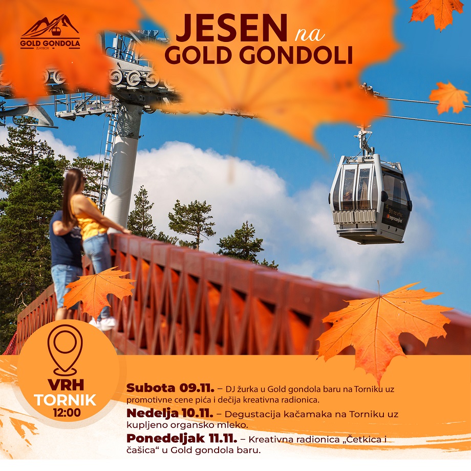 Освоји награду ове јесени на гондоли