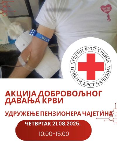 akcija davanja krvi