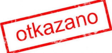 otkazano 1