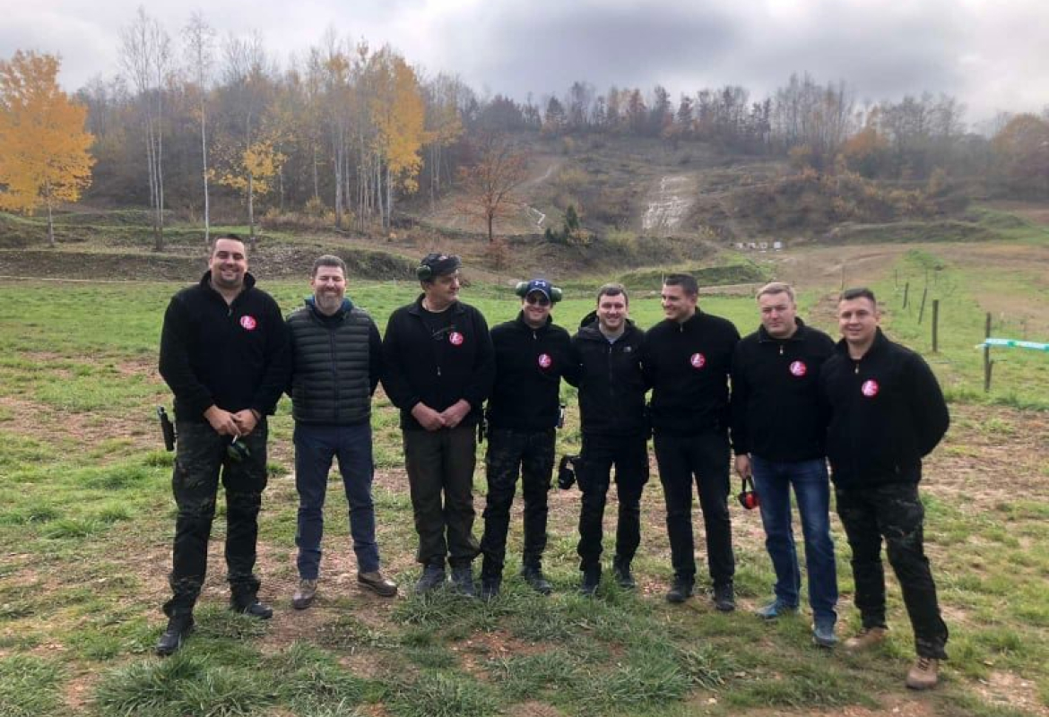 Strelci ekipe Stepski soko na prvom takmičenju