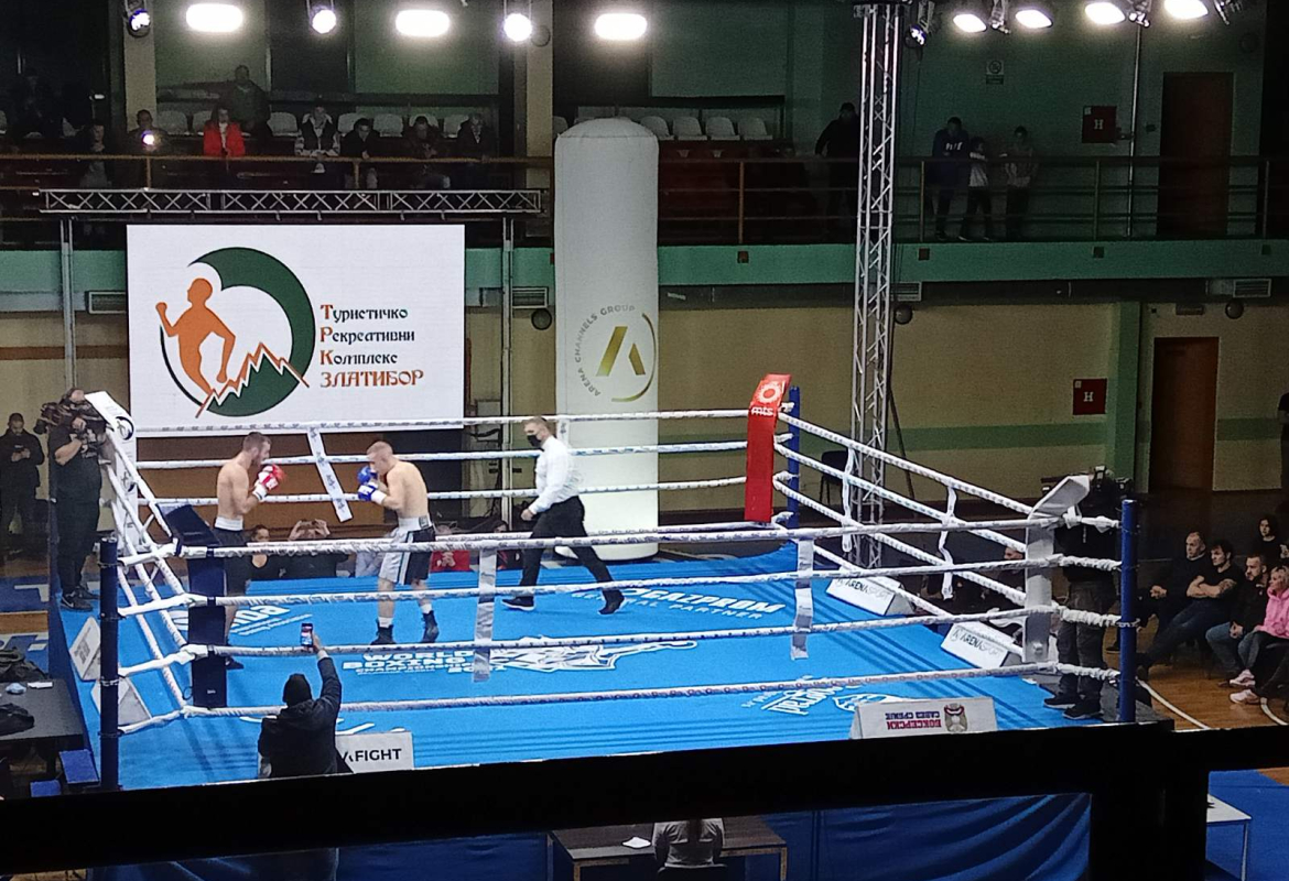 Детаљ са боксерске ревије на Златибору