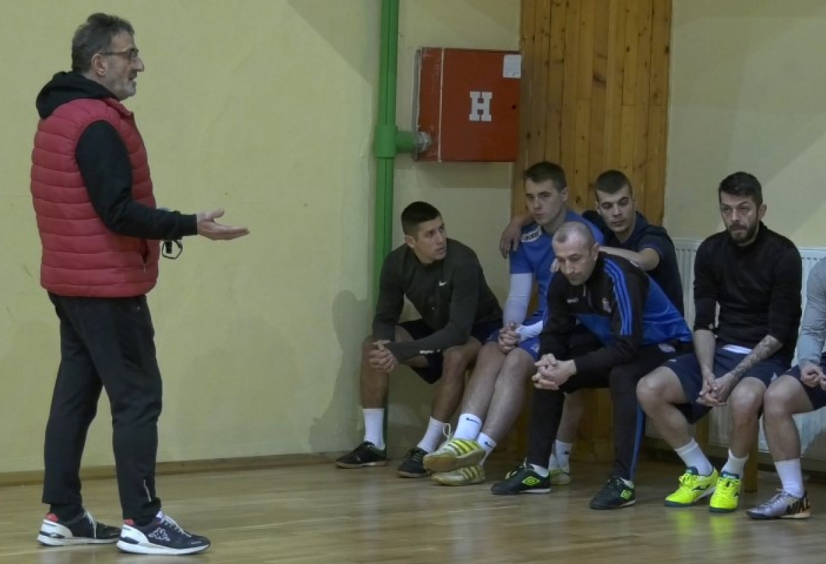 Ђајић на првом тренингу Чајетине