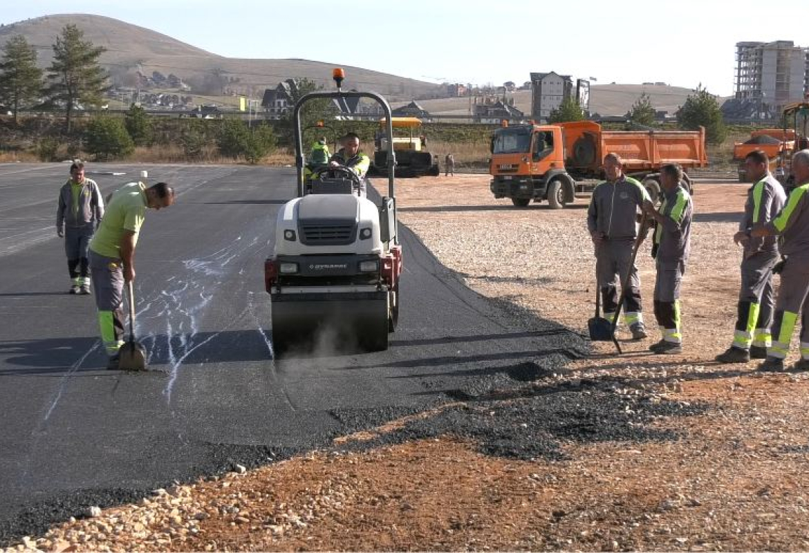 КЈП "Златибор" - Радови на асфалтирању