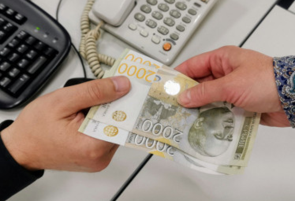 Исплата пензија, илустрација 