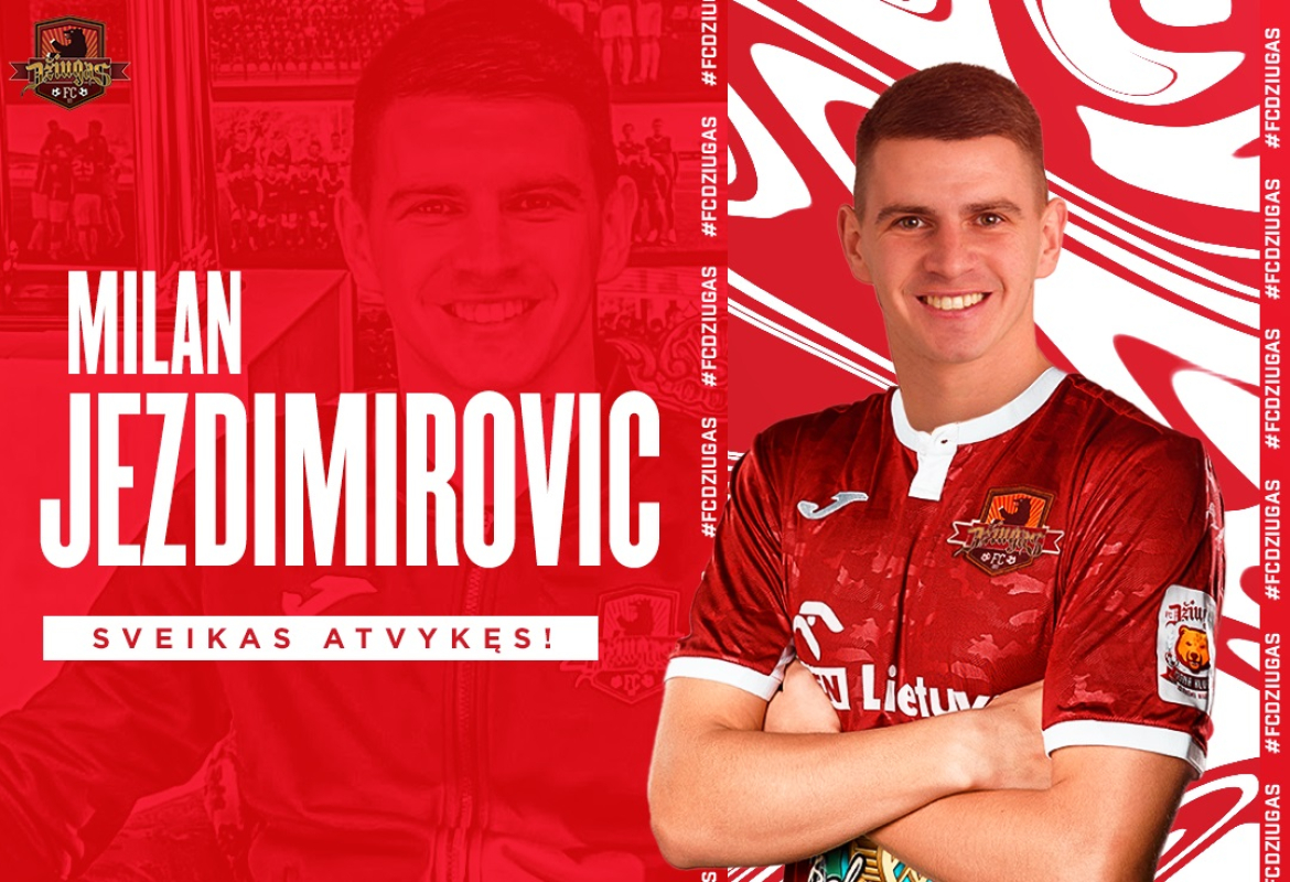 Јездимировић потписао за литвански клуб