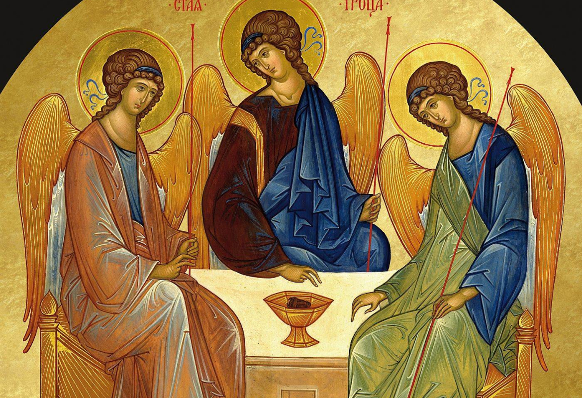 Света тројица, икона