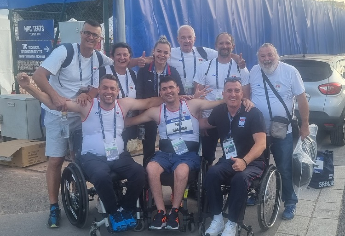 Чланови репрезентације Србије у параатлетици