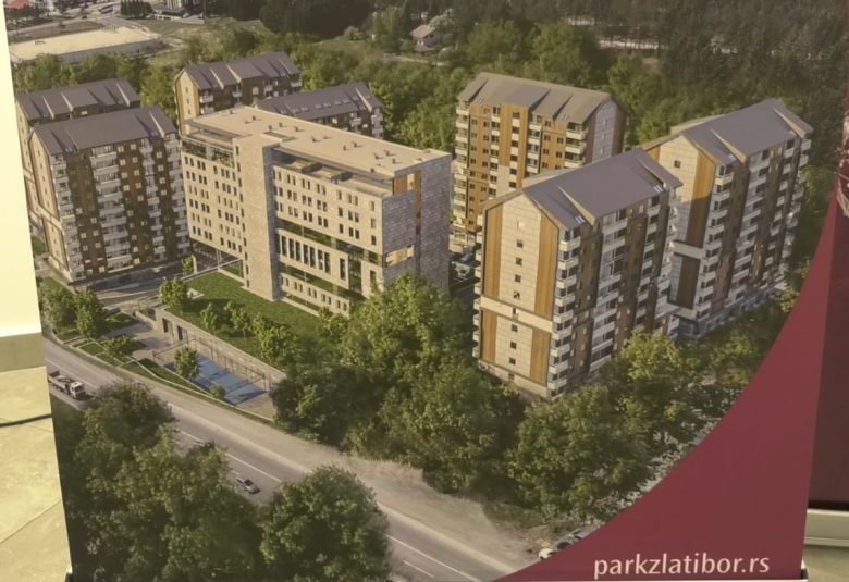 Планирани изглед хотела Краун Плаза Златибор